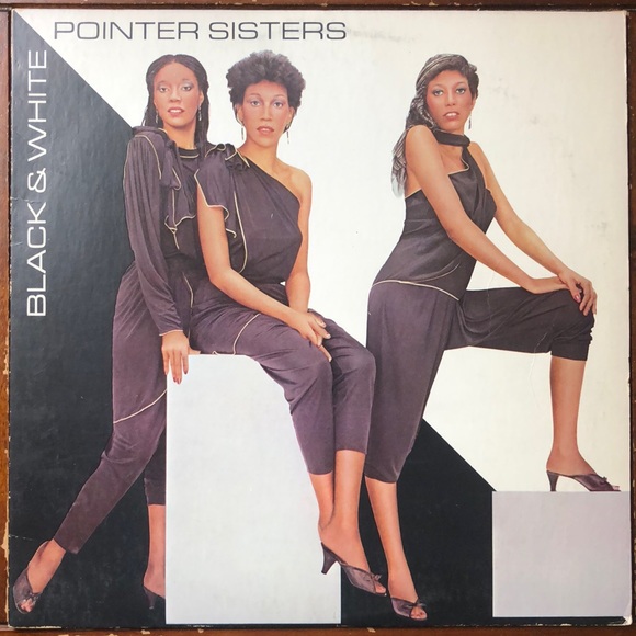 Pointer Sisters Black And White Vinyl Lp '81 - Picture 2 of 7